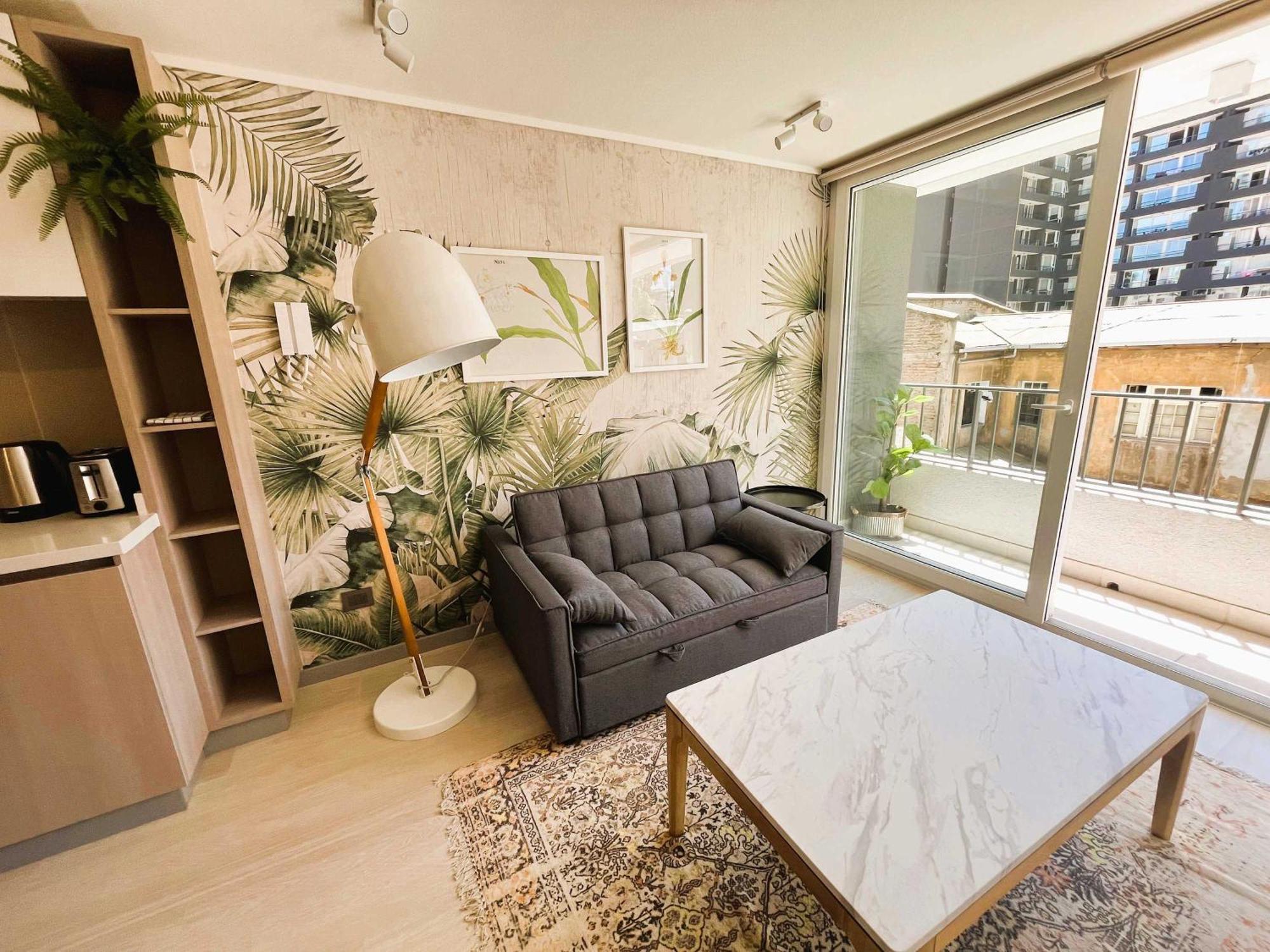Apartamento Hom I Unico Dpto 1d1b 3pax Centro Santiago